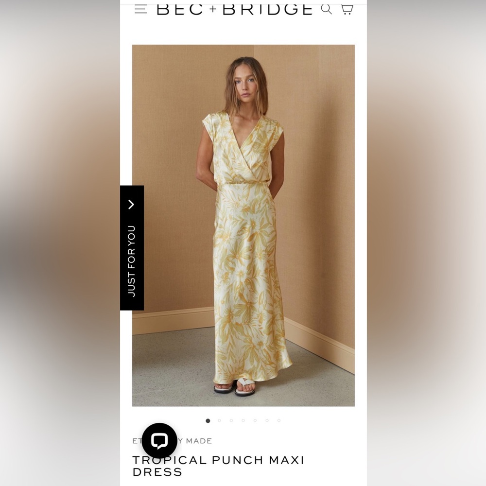 Bec & Bridge Tropical Maxi Dress